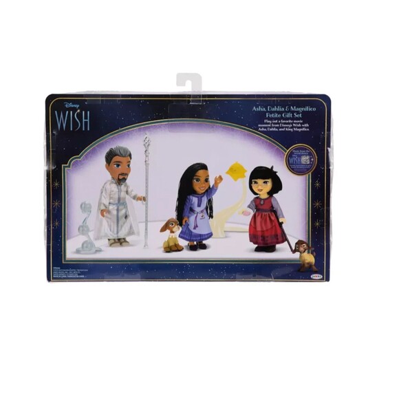 Disney’s Wish 6'' Asha, Dahlia & Magnifico Petite Doll Gift Set - SEE PHOTOS - Picture 3 of 5